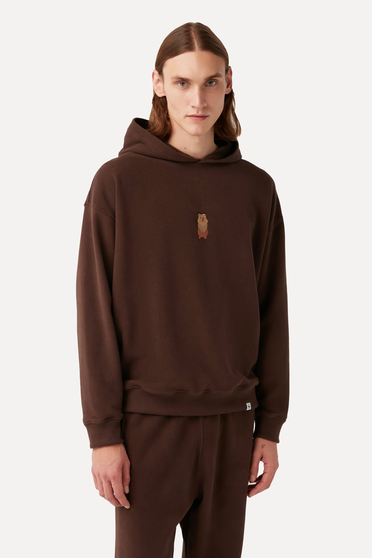 Quokka Hoodie - Brown