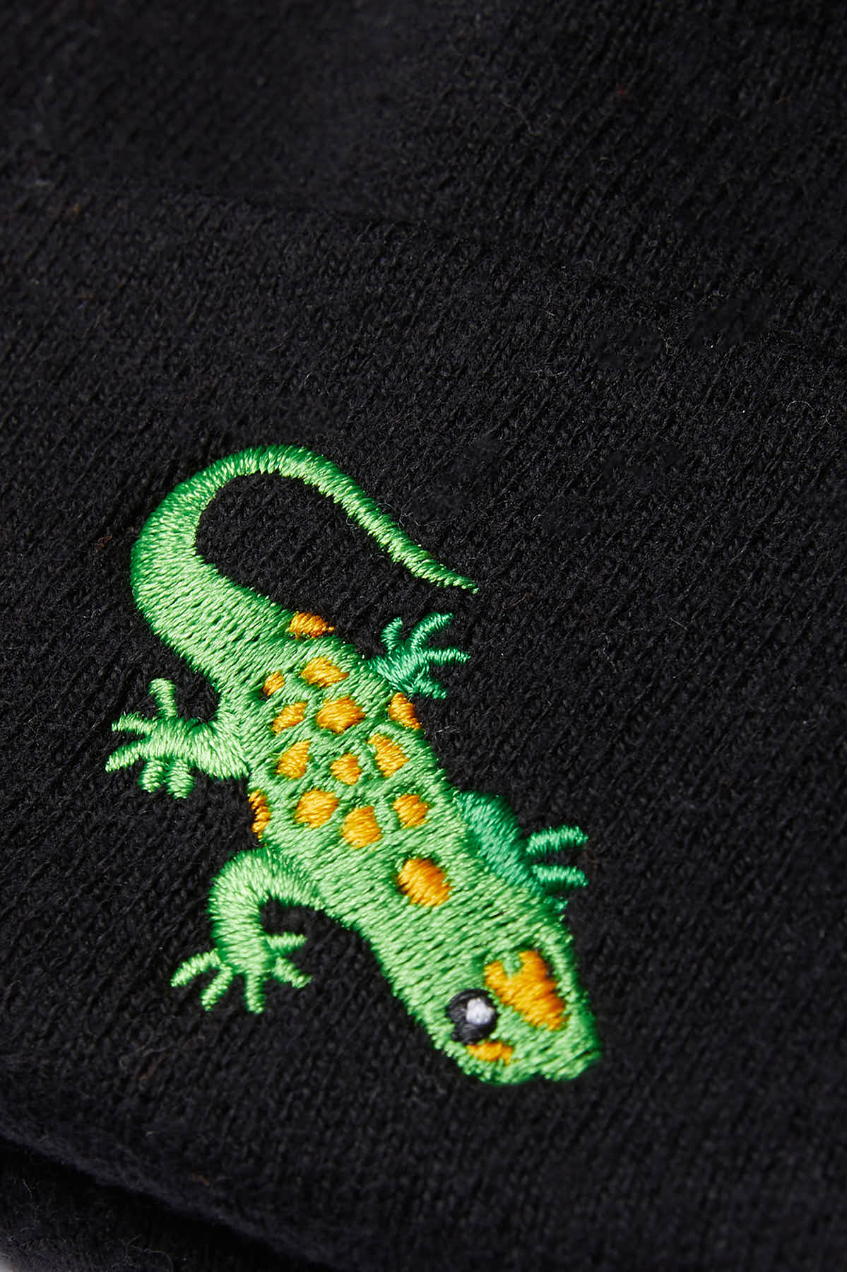 Madagascar Gecko Beanie - Black