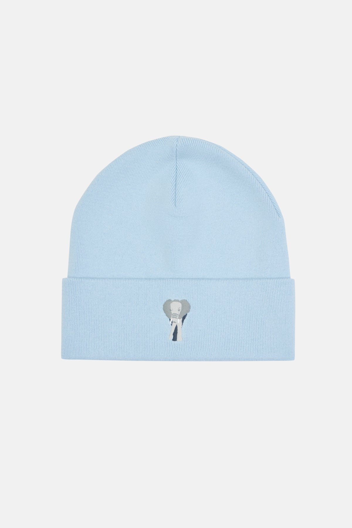 Elephant Beanie - Light Blue