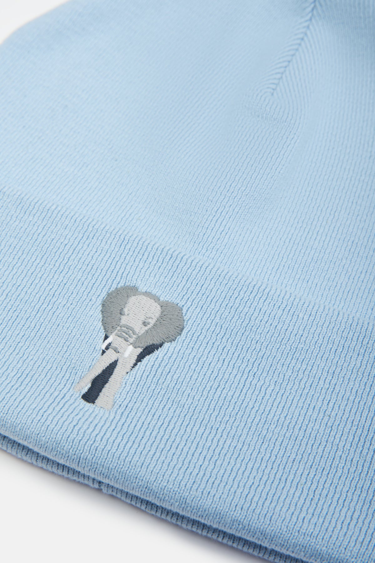 Elephant Beanie - Light Blue
