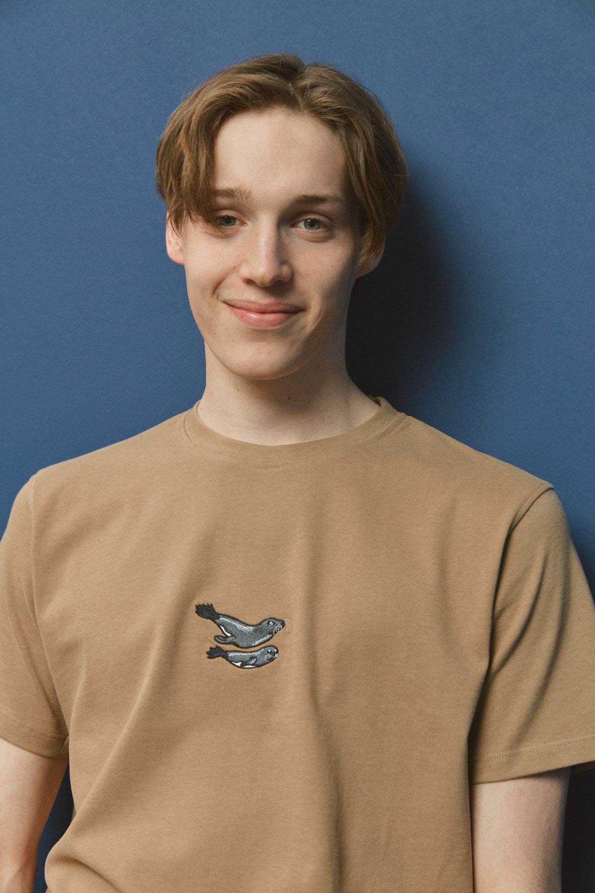 Mediterranean Monk Seal T-Shirt - Light Brown