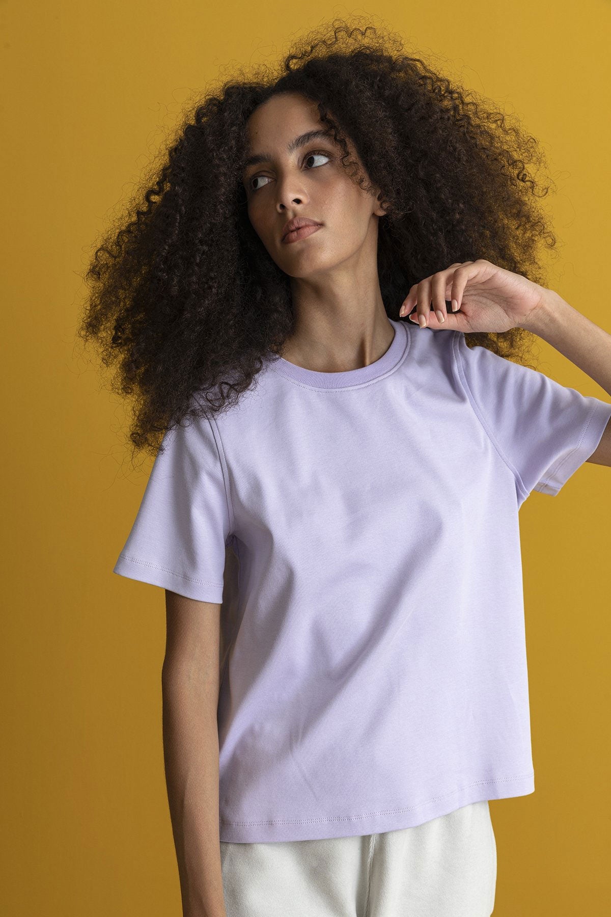 Basic Women's T-Shirt - Lilac