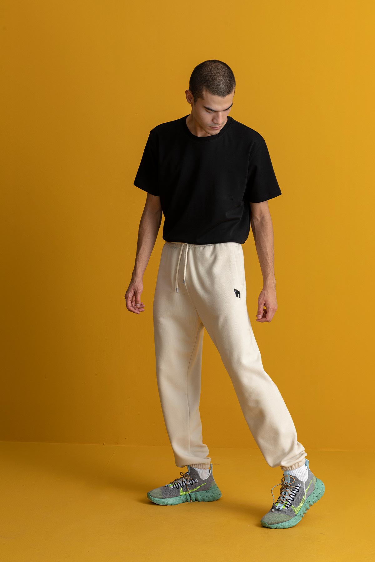 Gorilla Men's Sweatpants - Parchment Beige