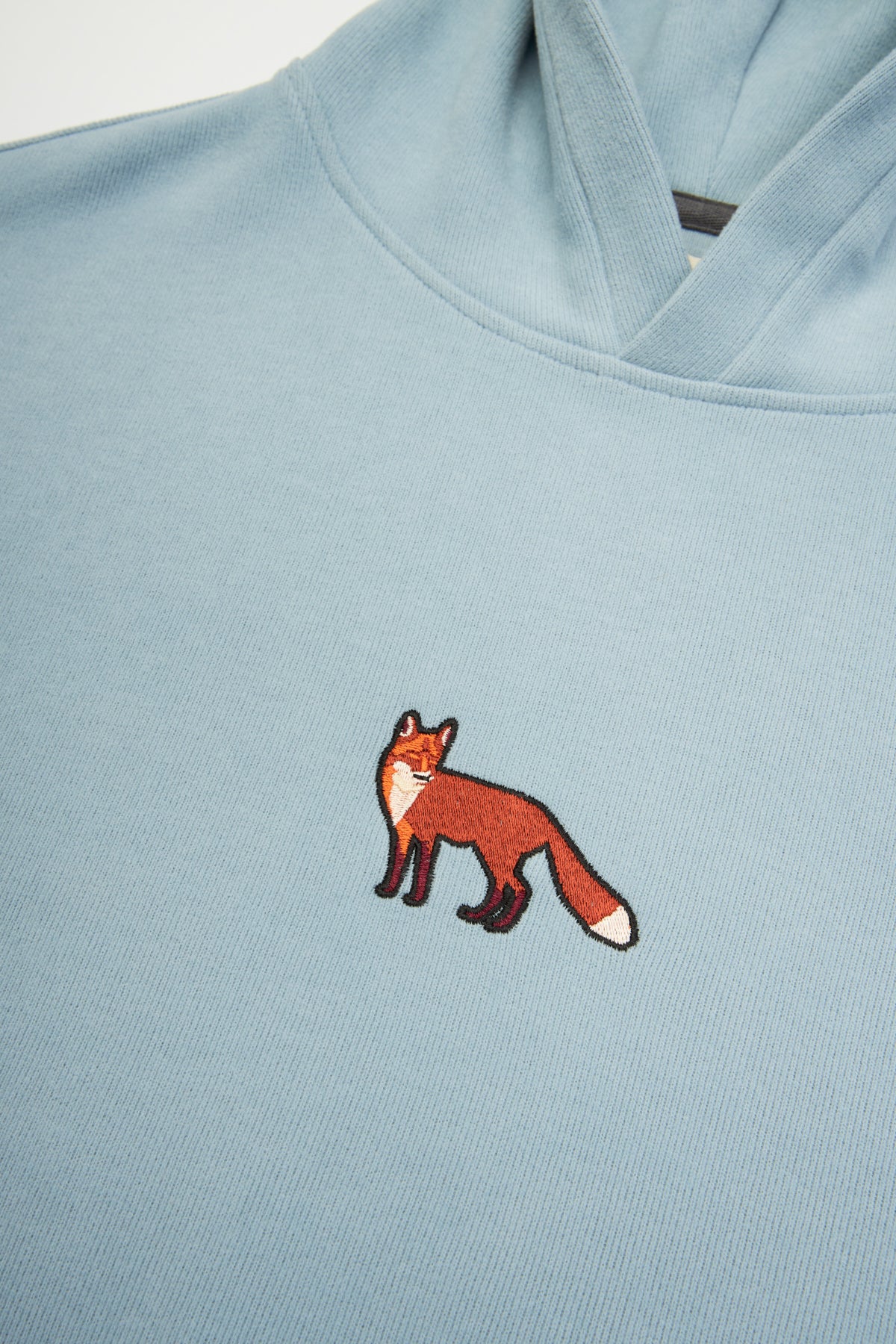 Red Fox Hoodie - Light Blue