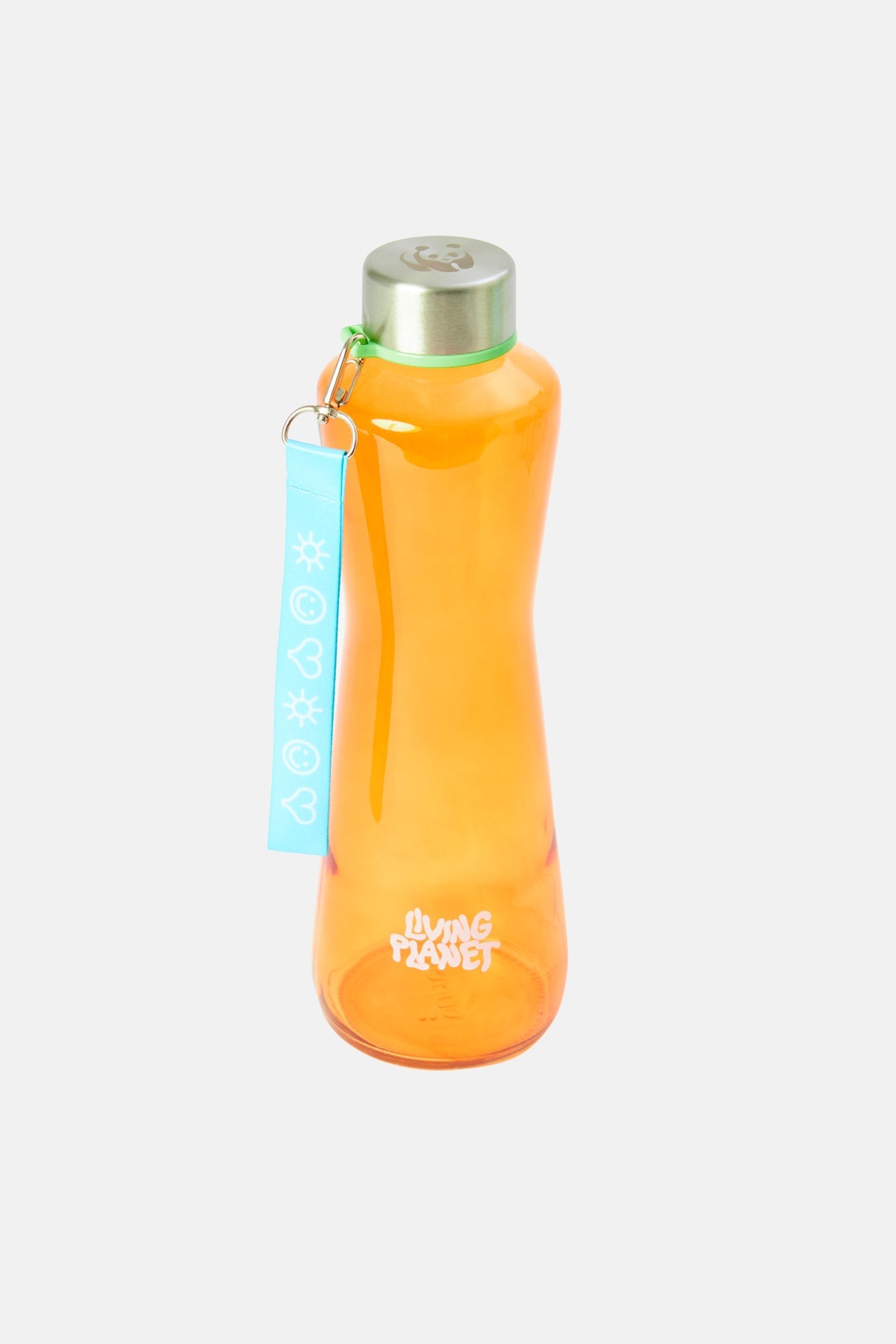 Living Planet Glass Flask - Orange