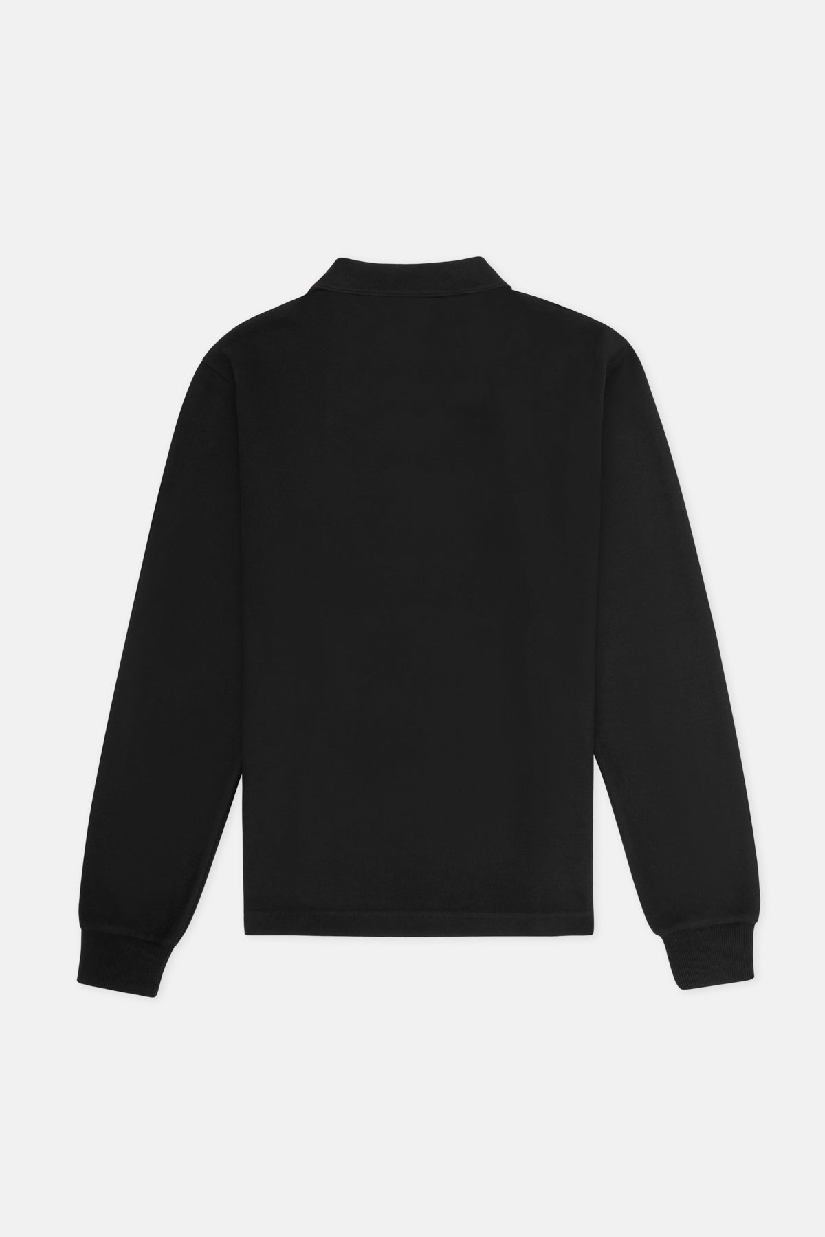 Emperor Penguin Polo Neck Sweatshirt - Black