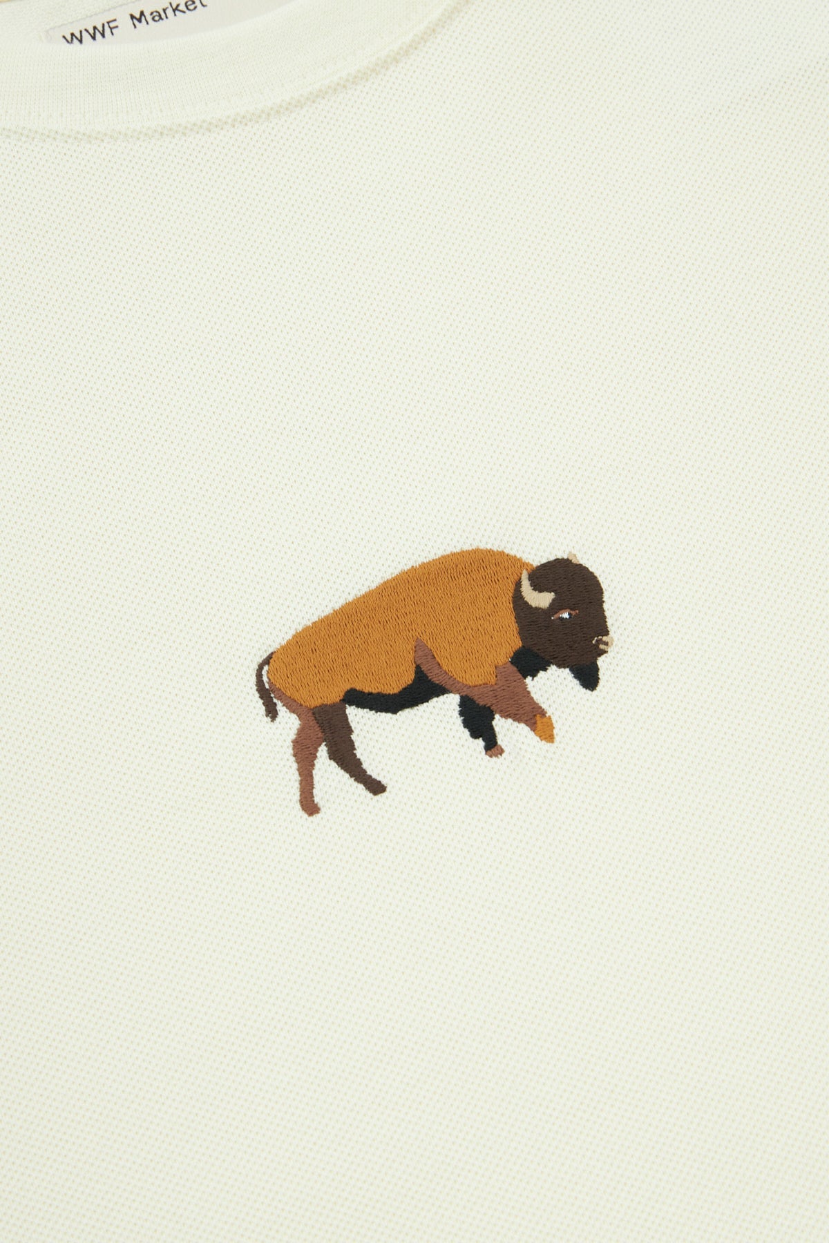 Bison T-Shirt - Beige