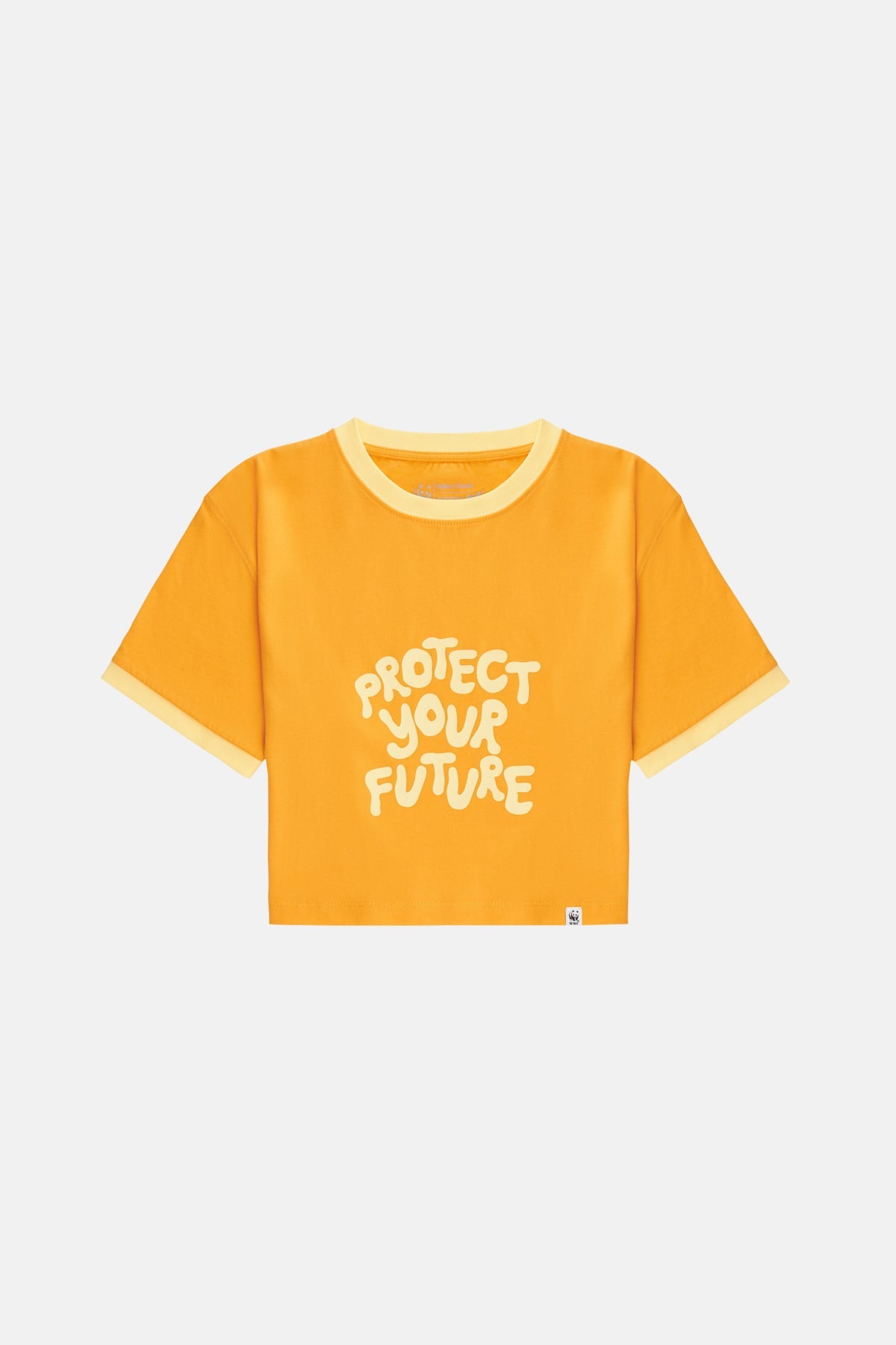 Protect Your Future Crop T-shirt - Orange