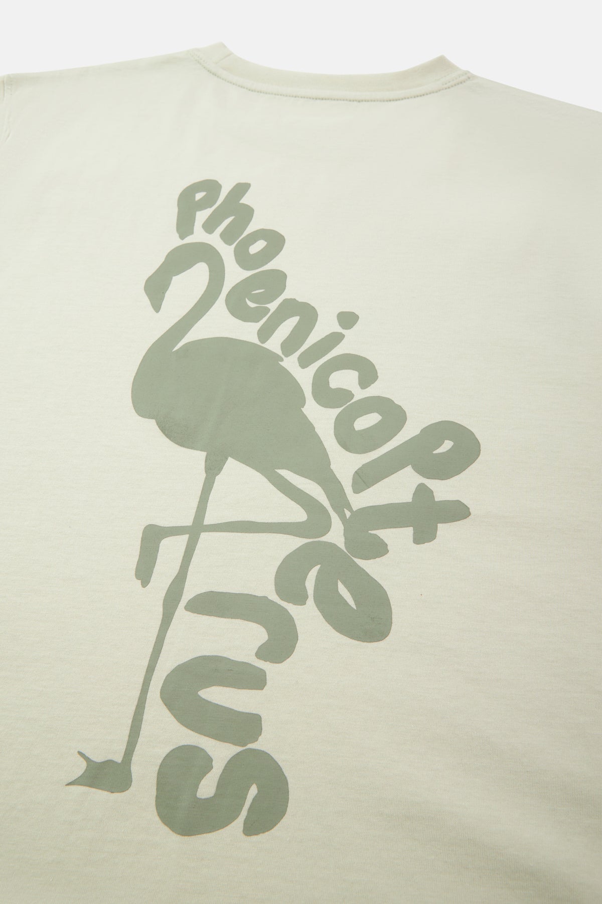 Flamingo T-shirt - Mint Green