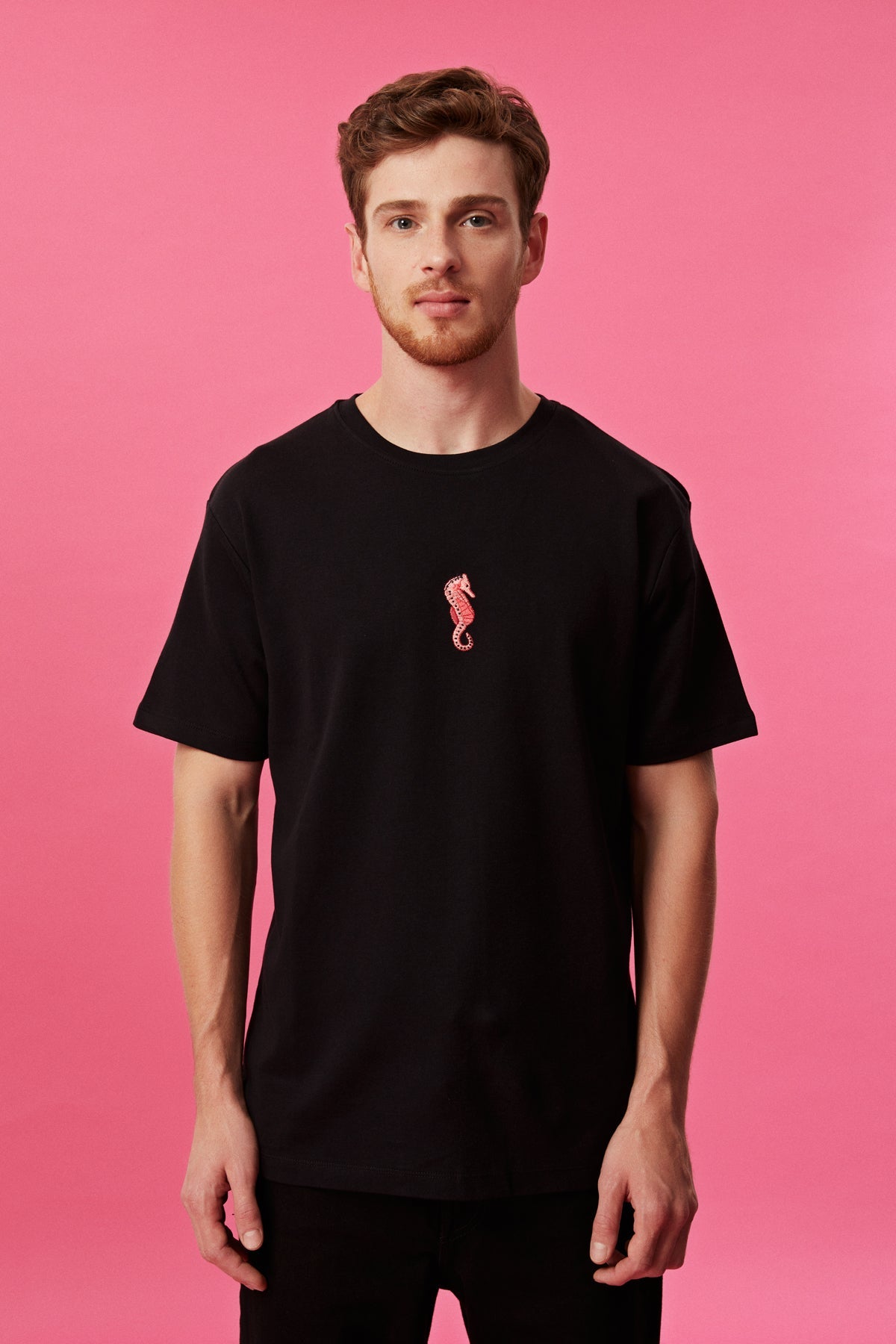 Seahorse T-Shirt - Black